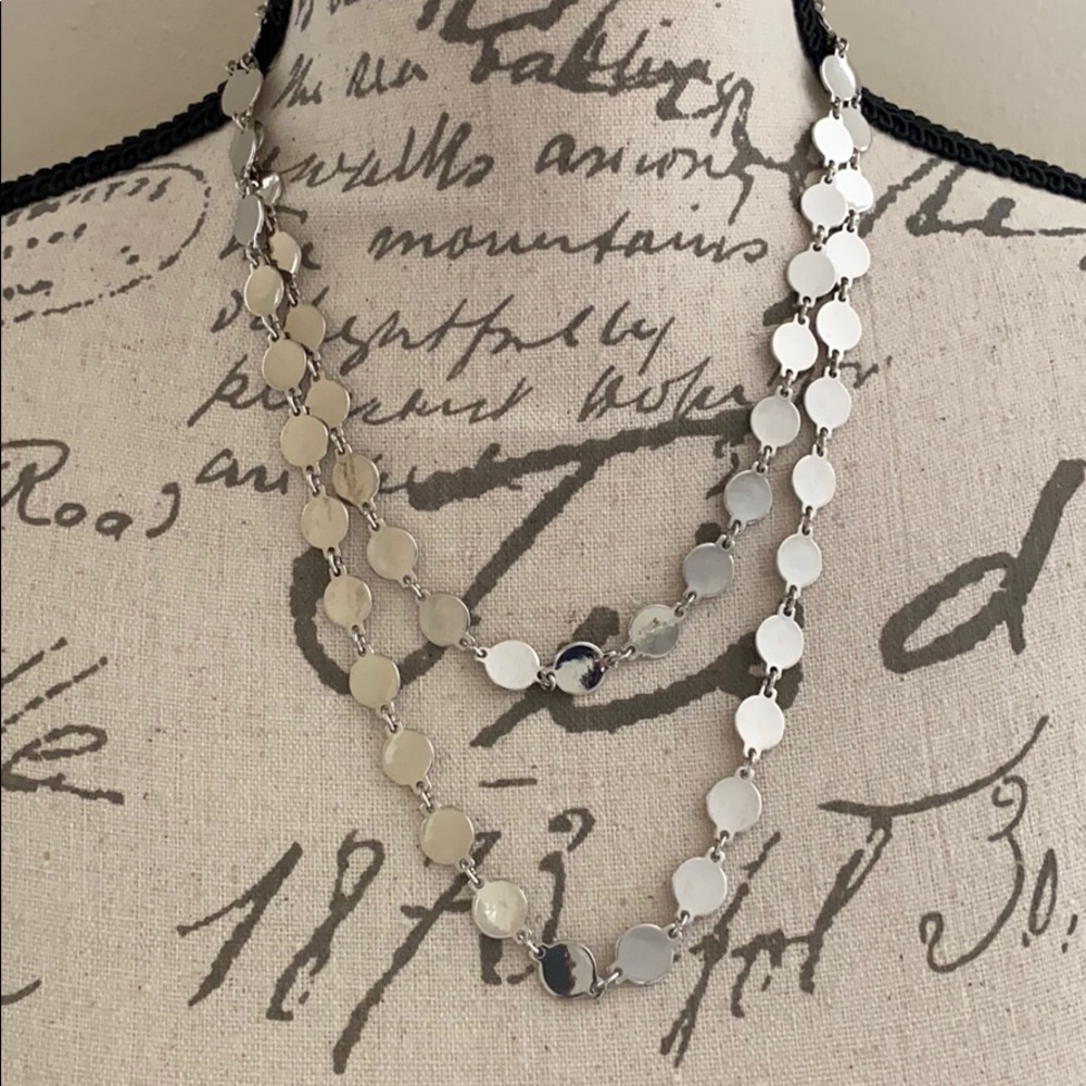 Silver necklace